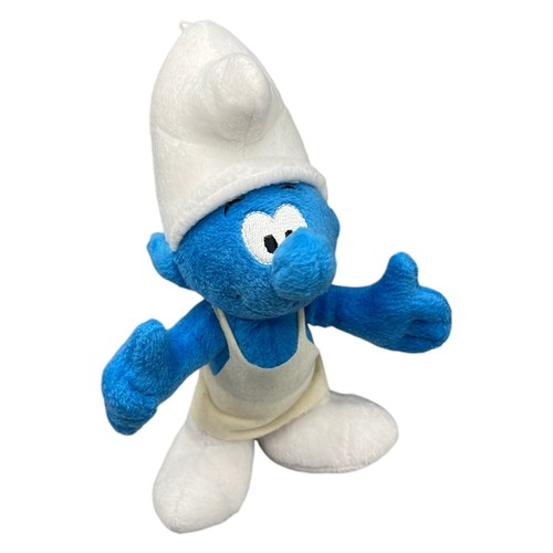 Puffi puffo cuoco peluche - i,