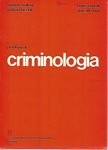 Problemi criminologia - di,