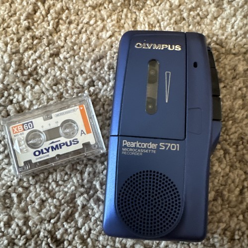Olympus blue pearlcorder s701 - olympus,