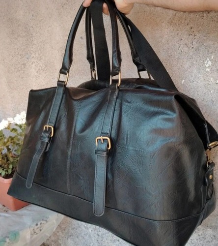 Borsone pelle nuovo con - in,