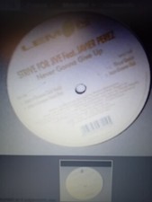 Strive For Jive Feat. Javier Perez ‎– Never Gonna Give Up 12" Single