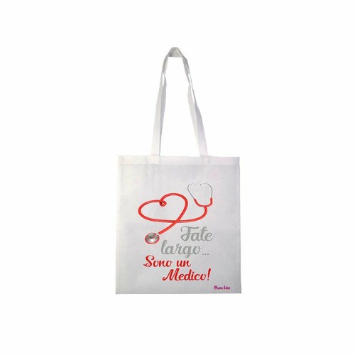 Borsa poliestere 36x40 - 36x40, scritta