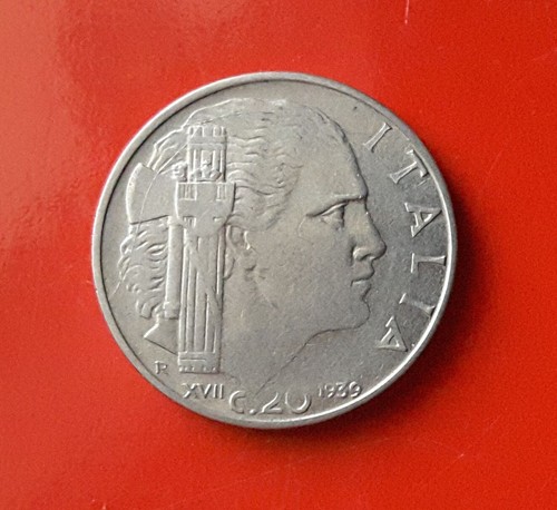Centesimi 1939 errore - centesimi,
