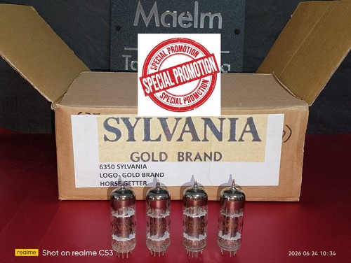 Sylvania 6350 gold brand - sylvania,