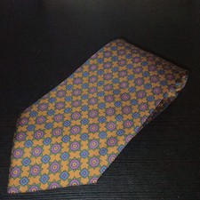 YSL YVES SAINT LAURENT PARIS Cravates Vintage 80/90s Cravatta Tie 100% Seta NEW