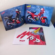 Brochure deplians pubblicitario Malaguti Fifty Top e Evolution motocicli