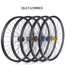 Set ruote bici mtb 26/27,5/29 pollici 32 fori cerchi profondità 21 mm freno a disco tubeless