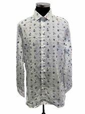 ANGELO LITRICO CAMICIA UOMO MEN SHIRT VINTAGE JHD7410