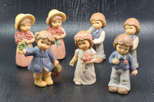 goebel mini nina e marco lotto 7 pz assortiti come foto h 8 cm