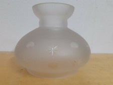 Antico Paralume Vetro Satinato Ricambio Lampade 