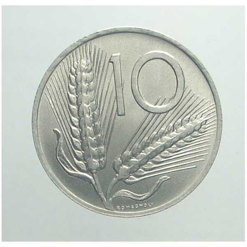 Repubblica italiana 10 lire - italiana,