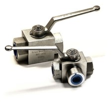 Valvola a sfera Prince: WBV2-SAE8, dimensioni porta SAE #8, 7250 PSI