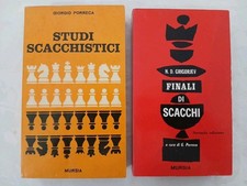 Scacchi Studi Scacchistici E Finali Di Scacchi 2 Libri Usati G Porreca
