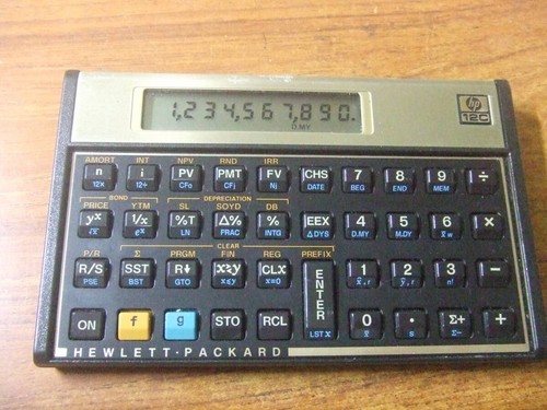 Calcolatrice finanziaria usata