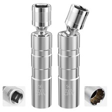 Maxentico Chiave Candela 14mm e 16mm, 2 Pezzi Chiave per Candele Auto, (o5X)