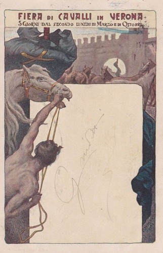 Verona fiera cavalli 1904 - -,