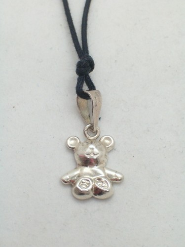 Orsetto ciondolo in argento - in,