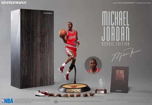 Figurina enterbay nba michael - nba,
