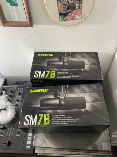Shure sm7b microfono cardioide - microfono,