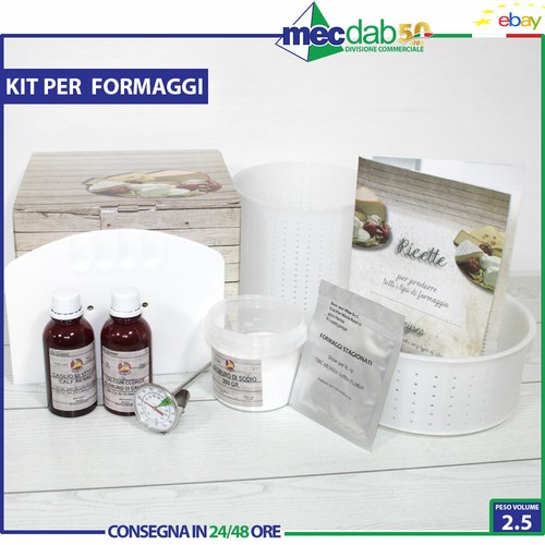 Kit preparazione formaggio con - formaggio,