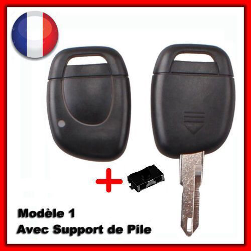Coque clé plip pour renault - clé,