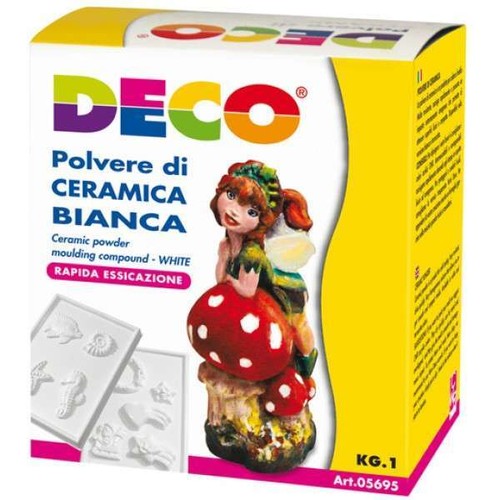 Polvere ceramica bianca 1kg - di,