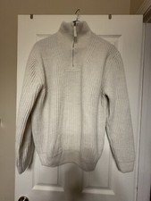 zara mens sweater large