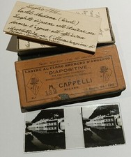 CASTEL MADAMA TIVOLI 12 DIAPOSITIVE STEREOSCOPICHE CENTRALE IDROELETTRICA ANIENE