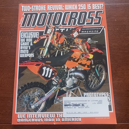 Motocross action february 2004 - motocross,