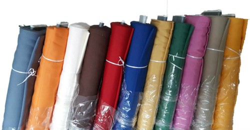 Tessuto cotone metro tinta - tessuto,