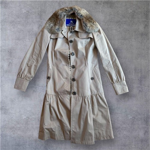 Trench cappotto burberry blu - cappotto,