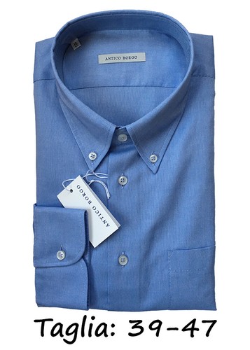 Camicia uomo oxford azzurro - uomo,