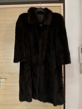 pelliccia visone marrone