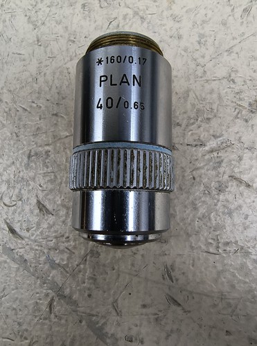 Obiettivo microscopio leitz - obiettivo,