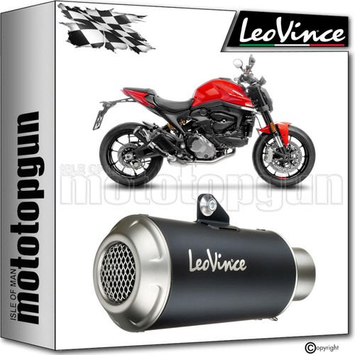 Leovince scarico acciaio - leovince,