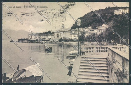 Como bellagio cartolina lq1903 - como,