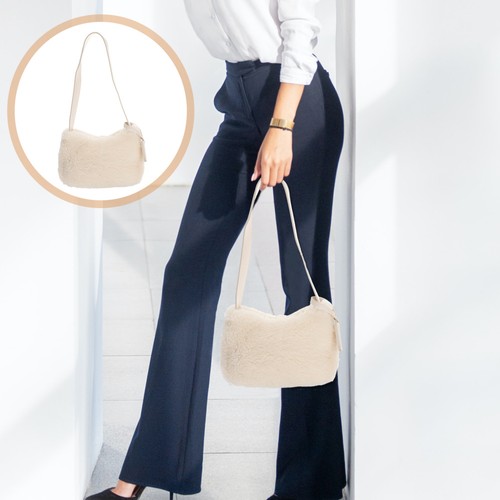 Borsa peluche moda - di,