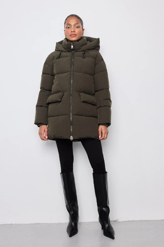 Piumino donna oversize