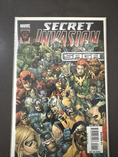Secret invasion saga - invasion, (marvel