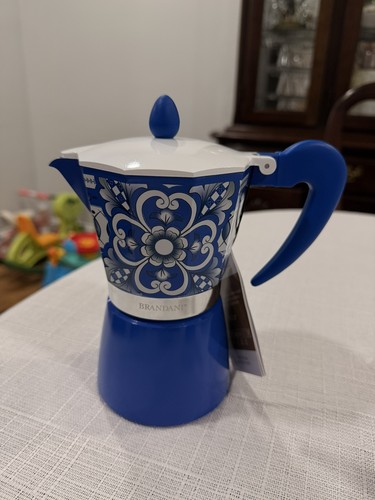 Brandani caffettiera blu - caffettiera,