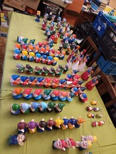 Biancaneve e i Sette Nani Pupazzi in Gomma Vintage (LOTTO OLTRE 100 PEZZI)