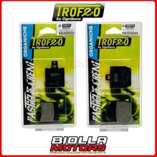 KIT PASTIGLIE FRENO TROFEO YAMAHA AEROX R (NS50) 50 2017 ANTERIORE + POSTERIORE 