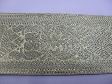 GALLONE JACQUARD LAME' ORO