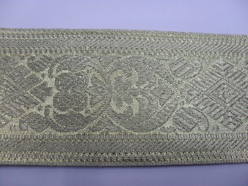 Gallone jacquard lame oro - gallone,