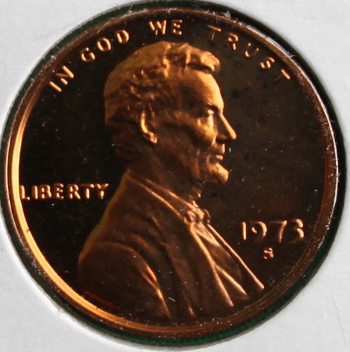 1973 lincoln penny one - lincoln,