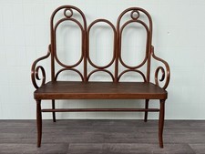 Divanetto In Legno Curvato In