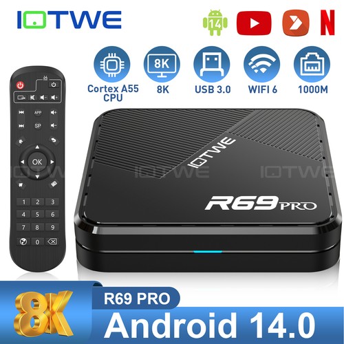 Smart android14 tv box - smart,