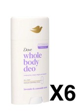 6 PZ DOVE DEO STICK CORPO