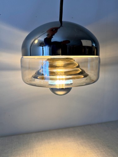 Lampadario modernista vetro - in,