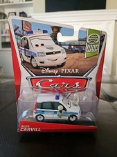 DISNEY PIXAR CARS -WORLD GRAND PRIX- ALEX CARVILL 2013 nuovo e sigillato!